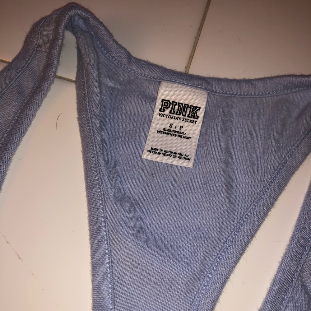 PINK VICTORIA SECRET TANK TOP - Picture 2 of 3